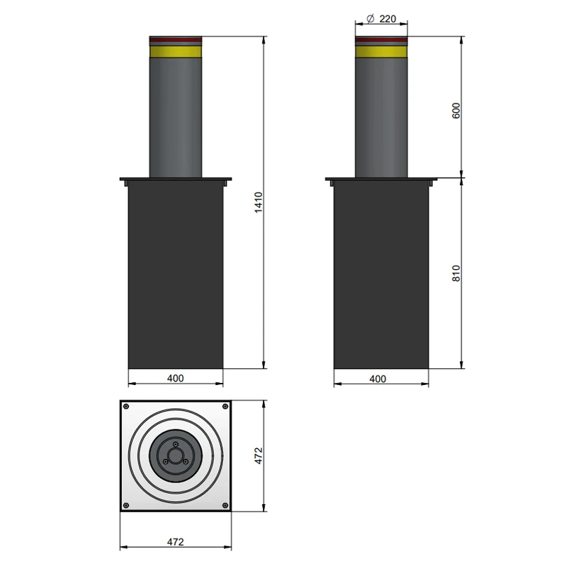 Benito-hydraulische-bollard-O220-6mm-600mm-RVS-304-LED-8-800×800